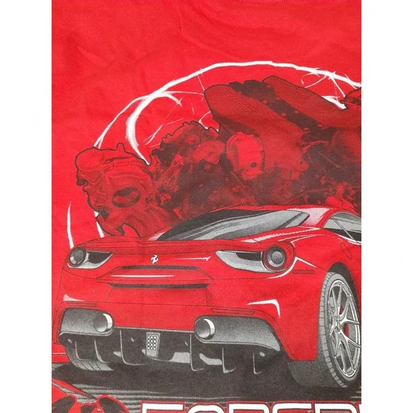 Fabspeed Motorsport T-Shirt - Employee Graphic Tee RARE Sz L FERRARI - Picture 8 of 12